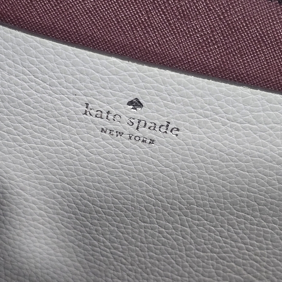 Kate Spade Eva top zip gray satchel - Picture 8 of 17